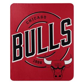 Bulls Campaign Fleece Throw Blanket