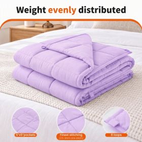 A Dult Gravity Blanket (Option: Purple)