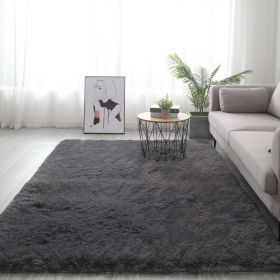 Plush Girl's Room With Tatami Mats Beside The Bed (Option: Dark Grey1-80x160cm)